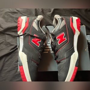 New Balance 550 Infrared (Red and Black)